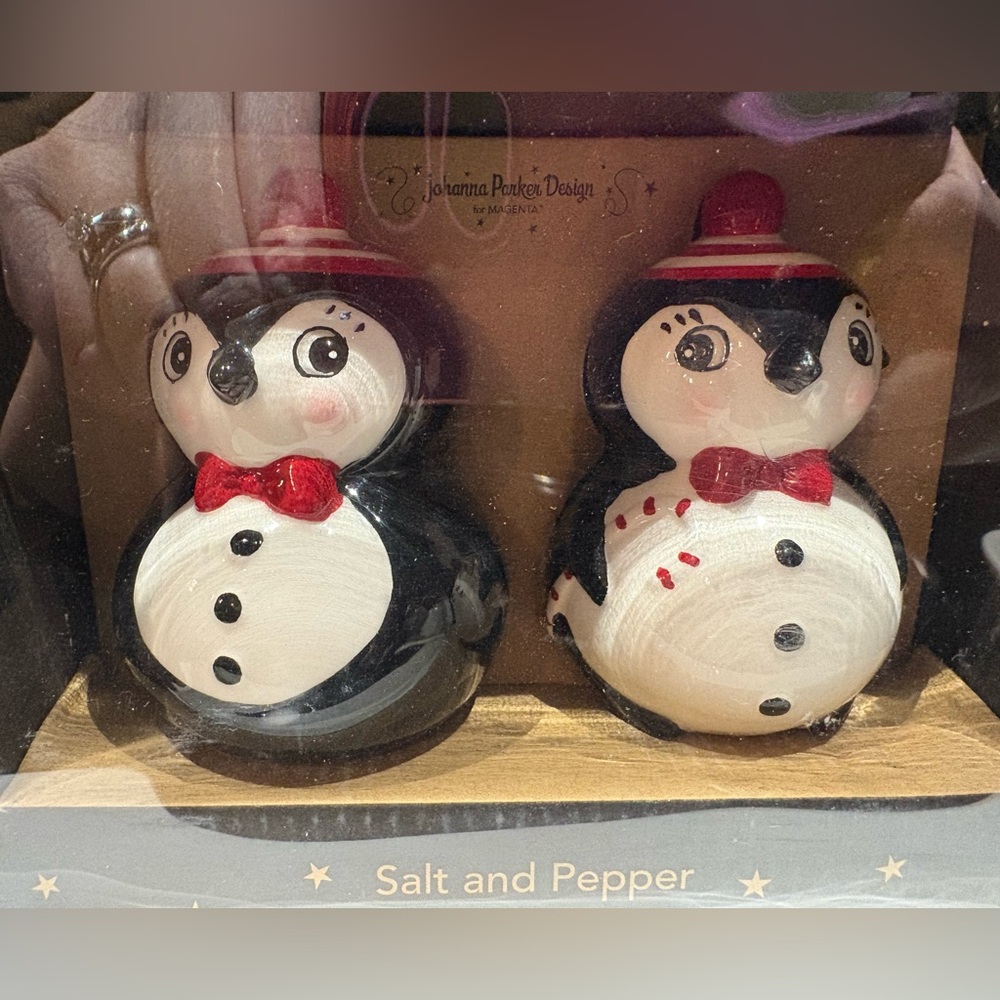 Penguin Salt and Pepper Shakers